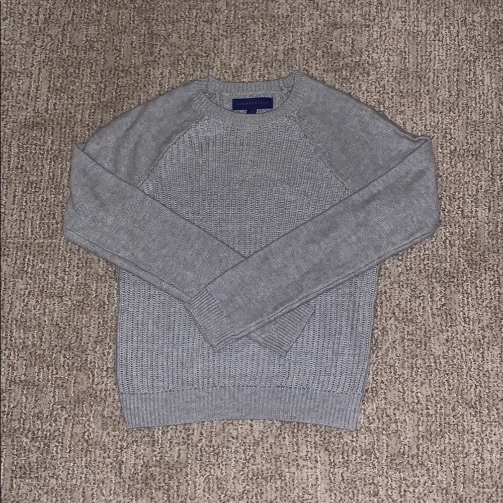 Aeropostale Gray Sweater